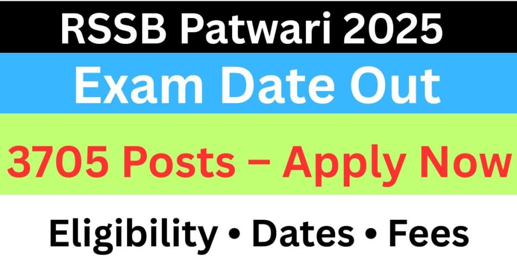 RSSB Patwari 2025