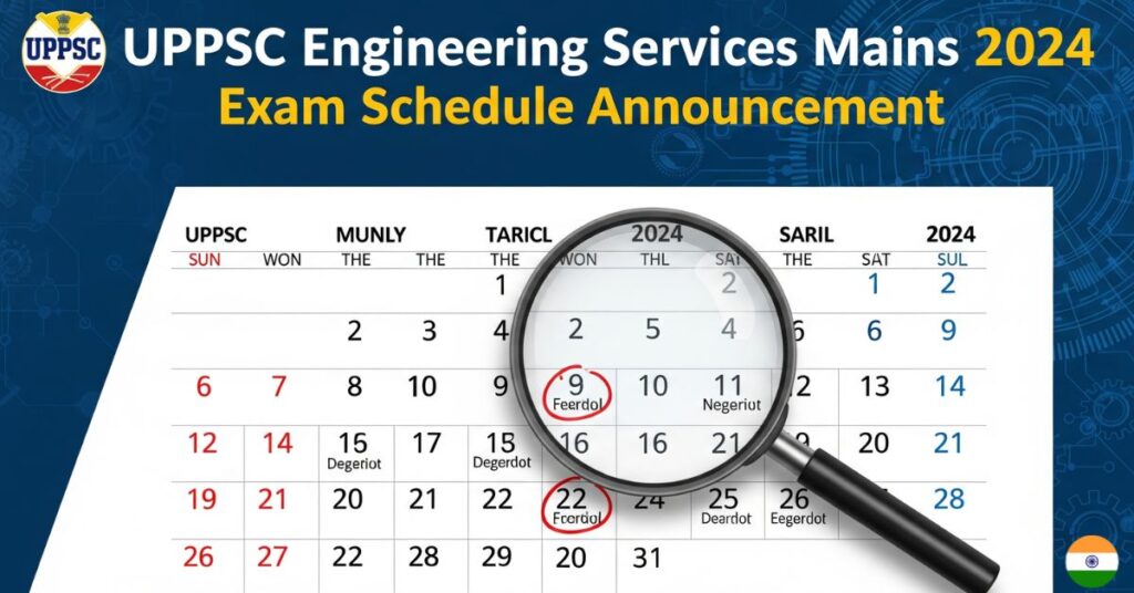 UPPSC Engineering Services Mains 2024